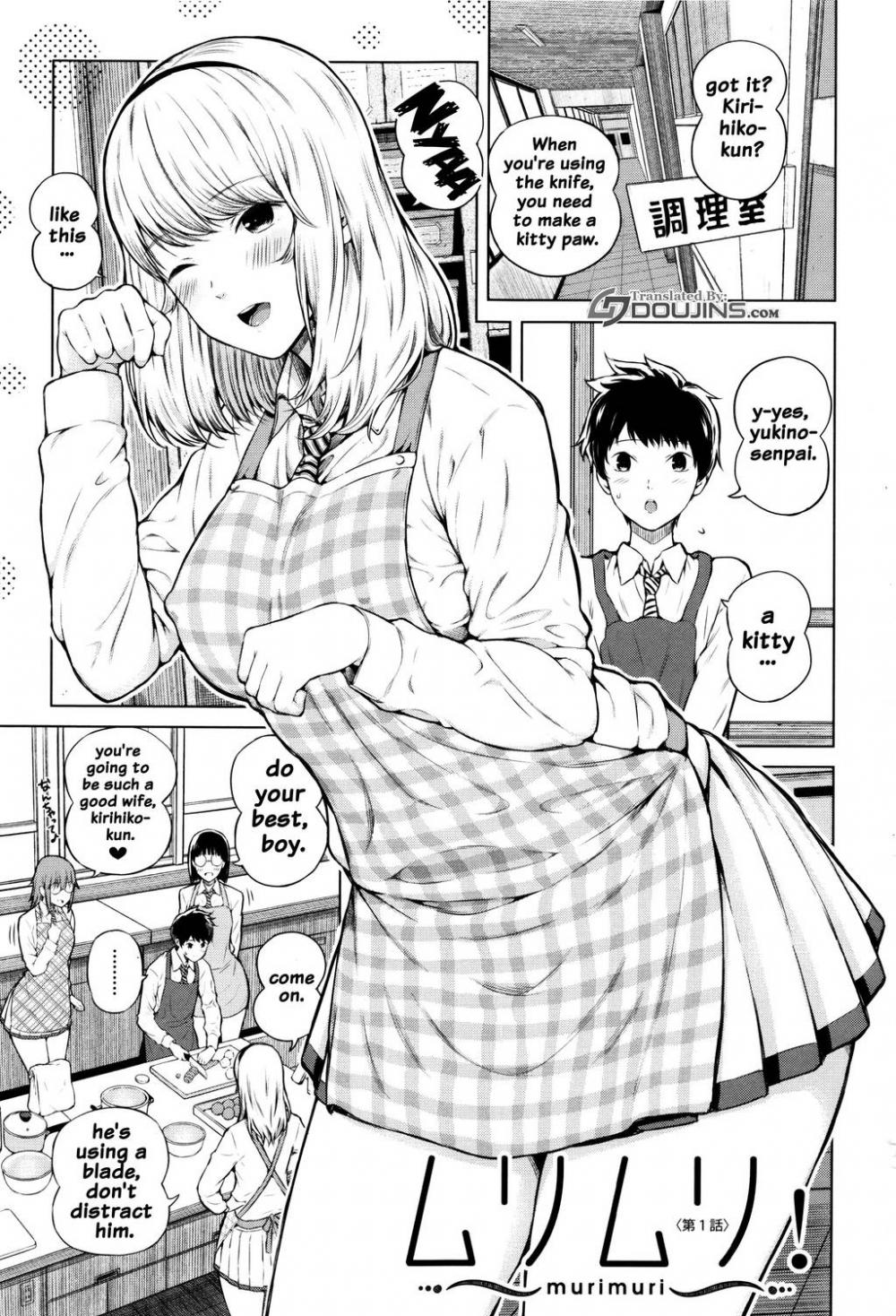 Hentai Manga Comic-Big Puffy Nipples College Teen-Chapter 1-3